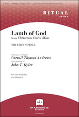 Lamb of God SATB choral sheet music cover